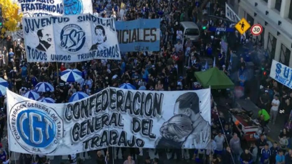 La CGT endurece su discurso contra el Gobierno y anticipa una movilización “multitudinaria” el 30 de abril