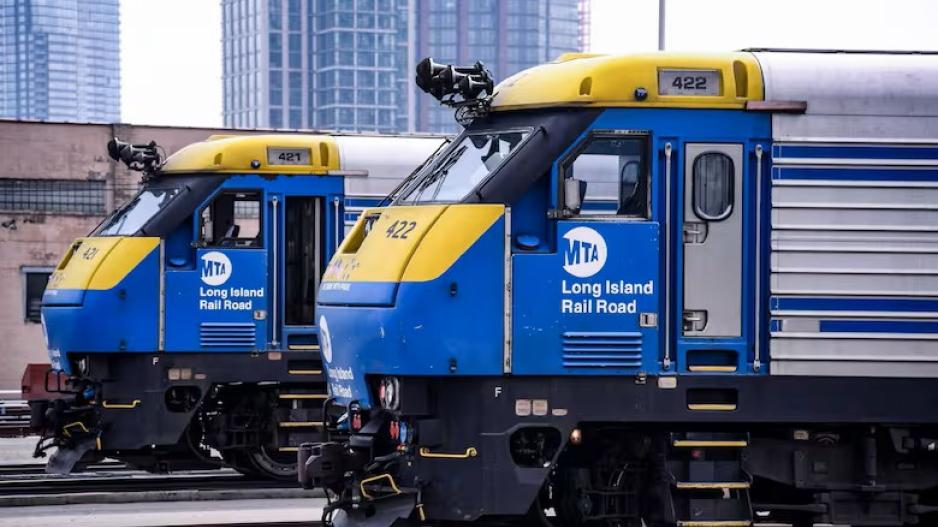 Paro ferroviario en nueva york