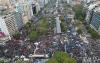 Multitudinaria marcha en el centro porteño contra la represión de Morales
